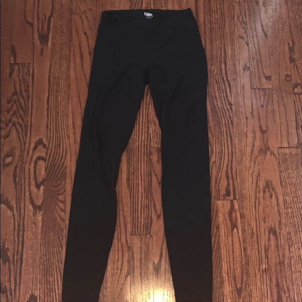 Athleta girl black leggings